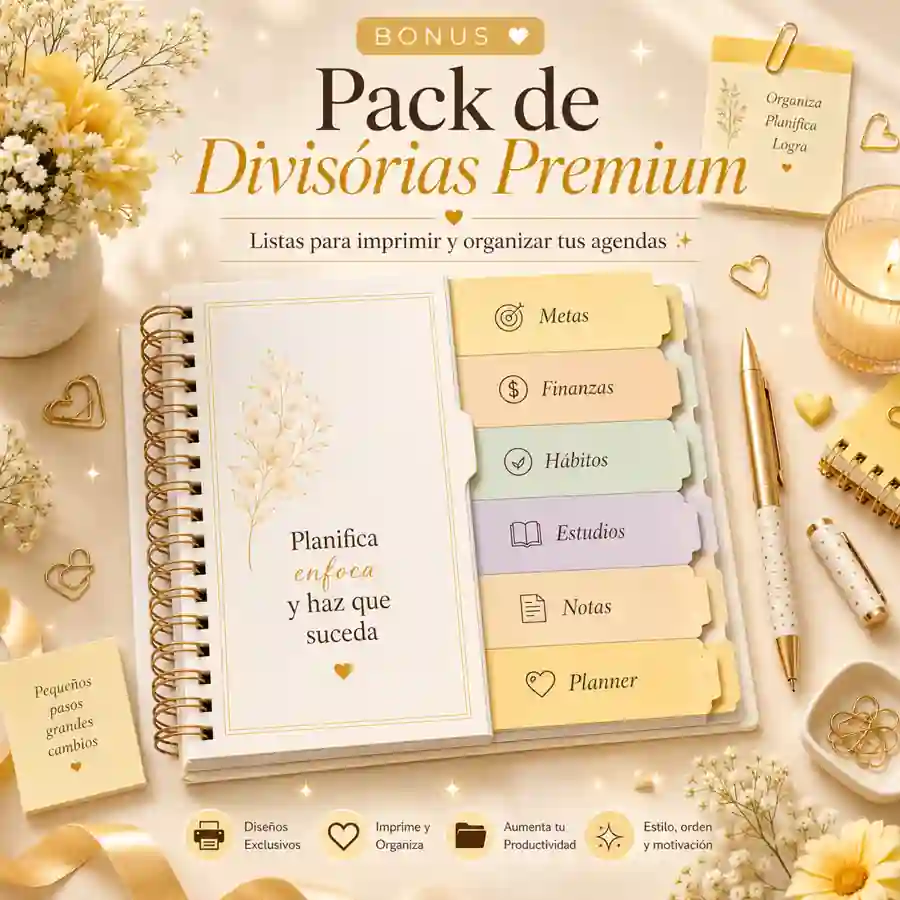 Pack de Divisórias Premium